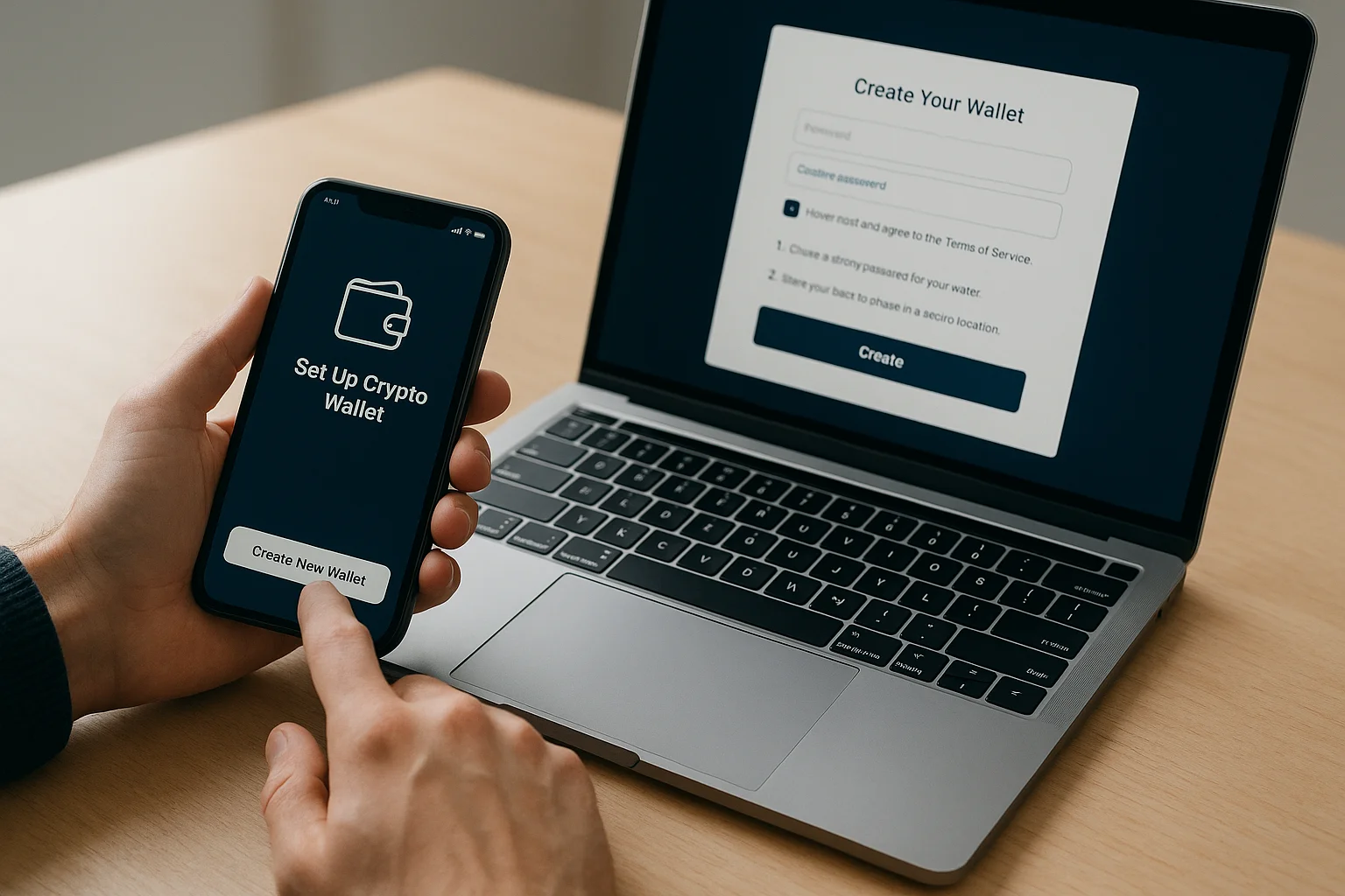 Comment créer et sécuriser son premier wallet crypto sur mobile et ordinateur