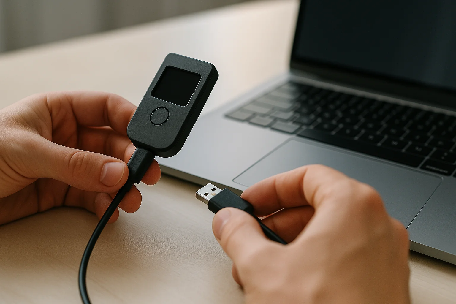 Débuter avec les transactions offline-to-online sur hardware wallet