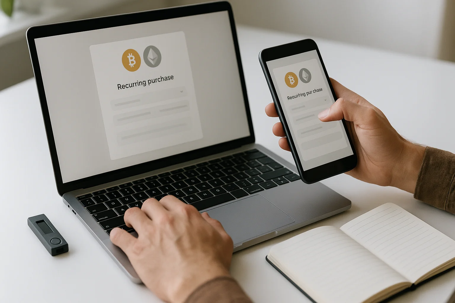 Débuter le DCA Bitcoin et Ethereum sans erreur
