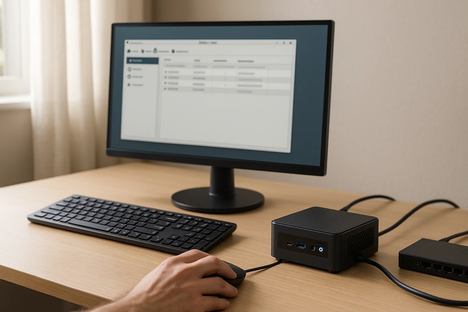 Démarrer un nœud Bitcoin Core sur mini-PC